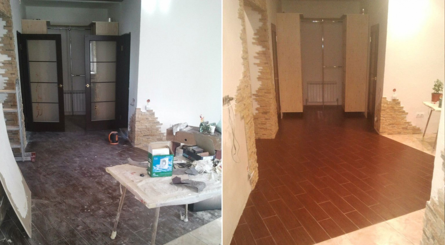Уборка после ремонта 3-х комнатной квартиры в Реутове
