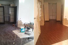 Уборка после ремонта 3-х комнатной квартиры в Реутове